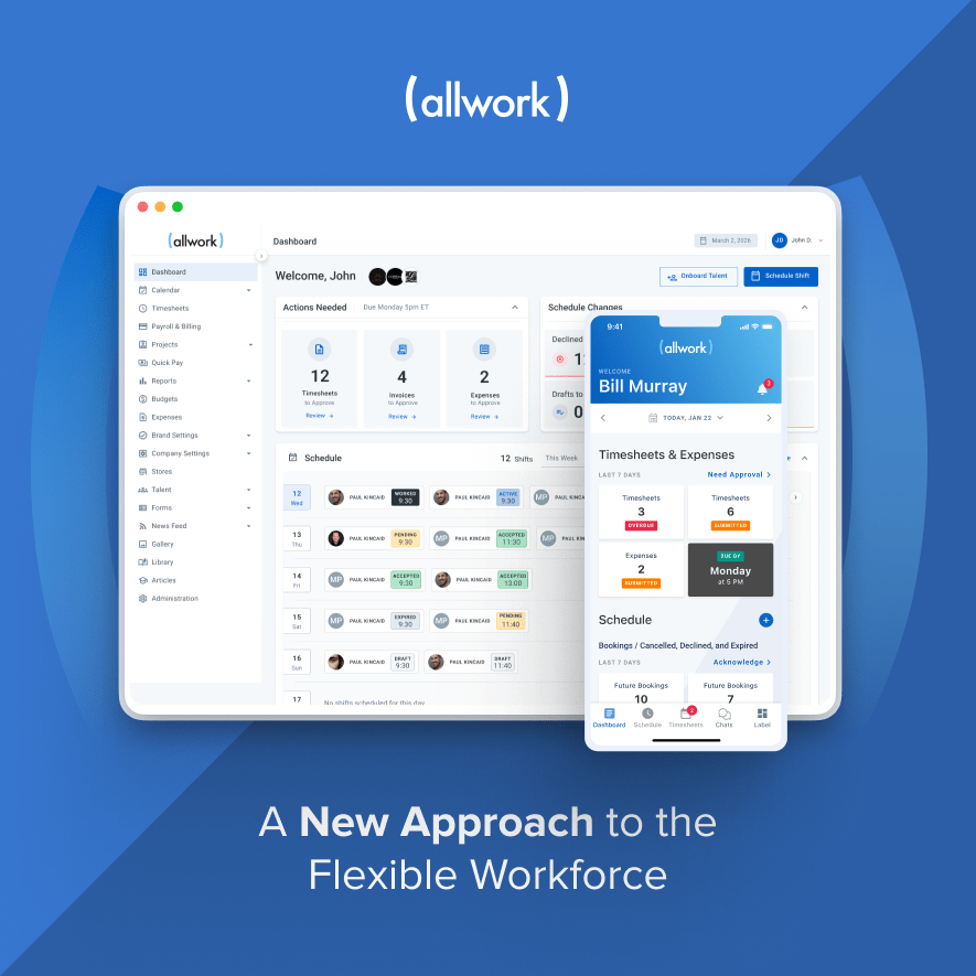 AllWork | Flexible Workforce Management & EOR Platform