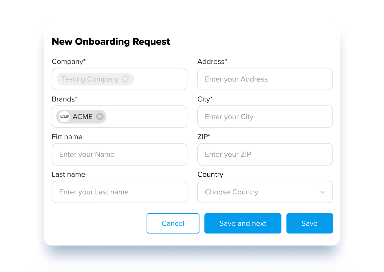 Onboarding screenshot